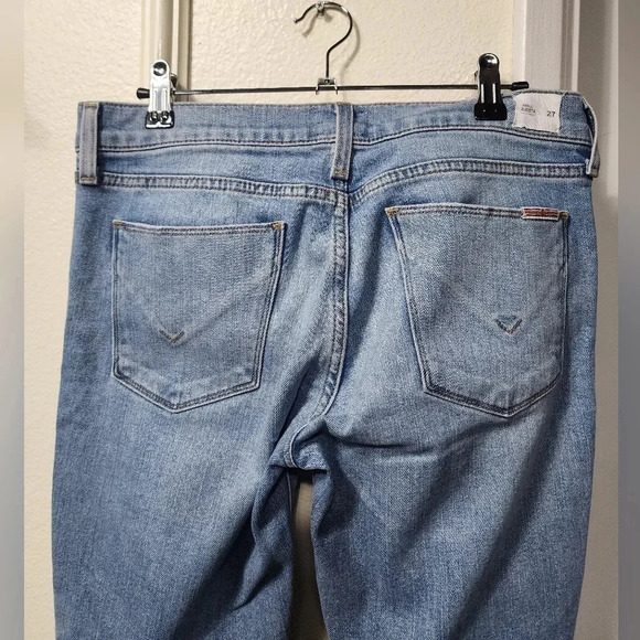 Women's Hudson Distressed Ankle Krista Super Skinny in Tampa Wash Size 27 - Picture 7 of 11